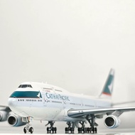 [Ready Stock Single Item] YY Wings Boeing Boeing B747-400 Cathay Pacific Cathay Pacific Air B-HUJ1/4