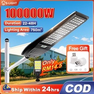 Lampu Solar light outdoor lighting 170000W Lampu solar waterproof Street Light Sensor Auto light up