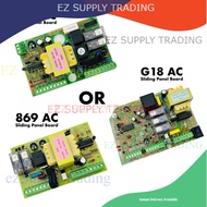 LIVE 867/ MD 780  869/ G18 S AC Sliding Panel Board - LIMIT SWITCH