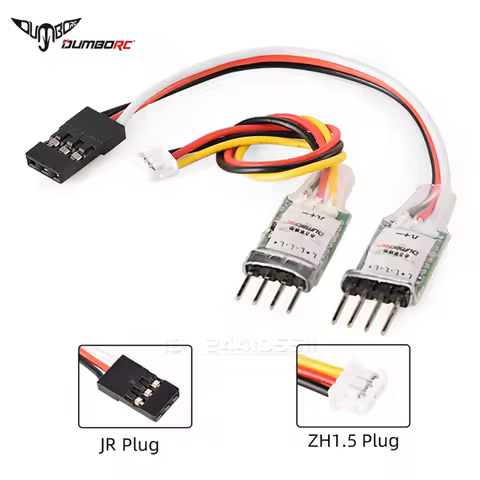 DUMBORC 3CH LED Lamp Light Controller Switch Panel System Turn on/Off XH1.5/JR for RC Mini Car Vehic
