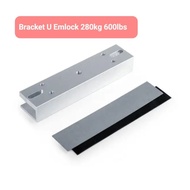 Bracket U emlock 600lbs 280kg. U Bracket U Bracket Emlock 280kg 600lbs For Glass Doors