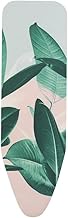 Brabantia PerfectFit Ironing Board Replacement Cover Complete Set, B, 124 x 38 cm - Tropical Leaves, 0.22 kilograms