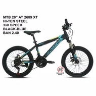 Sepeda Mtb Sepeda Gunung Anak 20 Inch Aviator 2689 Xt