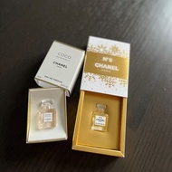 (全新) Chanel 迷你版香水 (Coco Mademoiselle / N °5 Chanel) (單買一款$160; 兩款$300)