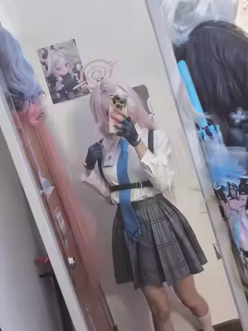 Blue Archive Takanashi Hoshino Women JK School Uniforms Sailor Suit Wig Game Cosplay Costume 2026 Ha