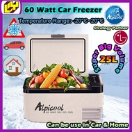 MK25 25L Alpicool Outdoor Fridge Freezer Portable Freezer Portable Car Refrigerator Bar Fridge Picnic Camping Fridge