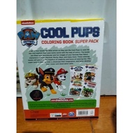 Paw Patrol Cool Pups Coloring Books Super Boxset: Pack of 4 Coloring Books For Kids