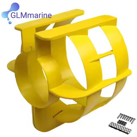 For Mercury Yamaha Johnson ... 9.9HP To 20HP Outboard Engine Yellow 9 inch Propeller Safety Guard