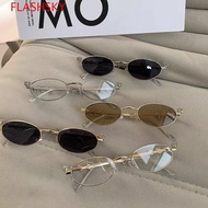 FLASHSKY Rhinestone Sunglasses, INS Bling Retro Frame Eyewear, Convenient Fashion Y2k Steampunk Anti