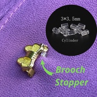 30pcs Brooch Stopper Stopper Keronsang Rubber Earring Stud