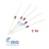 Zener Diode 1W 5V1/6V2/8V2/10V/12V/15V/18V/24V optional