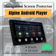 Alpine Android Player 10 inch 9 inch Touch Screen Guard / Navigation / Head Unit / Car Player Hydrog