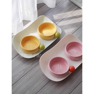 Cervical Spine Anti-overturning Small Dog Rice Bowl Pet Food Bowl Bichon Drinking Water