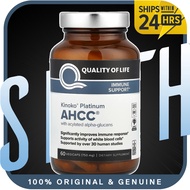 Quality of Life Premium Kinoko Platinum AHCC Herbal Supplement, Immune Support, Liver Function