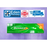 Berocca orange effervescent ( 15's ) bayer berocca vitamin C, B, calcium,  **NO BOX**