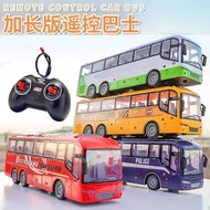 Large Size Children RC Remote Control Bus Car Boy Rechargeable Toy Light Electric Vehicle Double-Dec