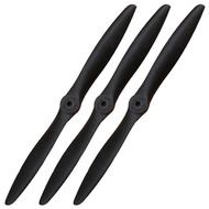 XOAR PJG 9x6 RC Airplane Propeller 9 Inch 2 Blade Nylon Prop for Fixed-Wing RC Planes (Pack of 3)