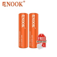 ENOOK Rechargeable Battery 18650 6800mAh 3.7V Flat 45A 100% Original Legit Rechargeable Batteries