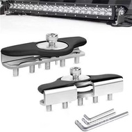 Long Strip Light Car Spotlight Fixing Bracket Hood Engine Cover Mesh Non-destructive led Light Botto