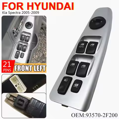 93570-2F200 935702F200 NEW silver Electric Power Window Switch Window Switch For Kia Spectra Cerato 