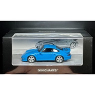 1/43 Mini Cut Porsche 911 993 Turbo S 1998 Rivierablau Blue 1: 43 Minichamps Porsche 911 Turbo S (99