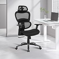 Mlxgoie Ergonomic Mesh Office Chair, Black