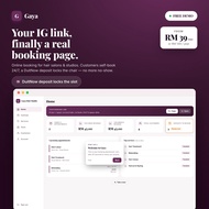 Hair Salon Booking System | Online Self-Booking Page for Cut Colour Rebonding Treatment | Gaya | Fre