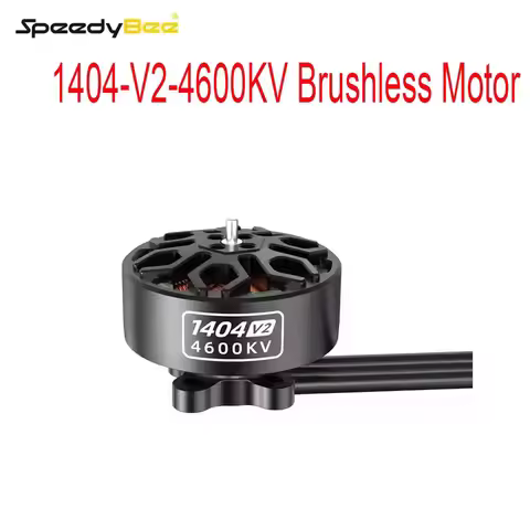 SpeedyBee 1404-V2-4600KV Brushless Motor 1.5mm Shaft 9N12P 4S-Lipo Reliable for 2.5inch4inch Quadcop