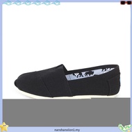 Toms Thomas Shoes Canvas Shoes Pure Color Flat Casual Couple kasut loafer Toms Shoes Slip on Shoes
