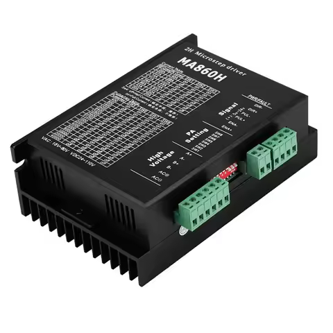 MA860H Stepper Motor Driver Microstep Controller Module AC18-80V AC, DC24-110V 7.2A for 2 Phase NRMA