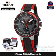 Original  Tissot T111.417.37.441.01 Men's T-Race Cycling Chronograph Gunmetal Dial Silicone Strap Watch