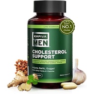 Kapiva Cholesterol Lowering & Heart Health Supplement | Plant Sterols, Niacin, Arjuna, Garlic & Gugg