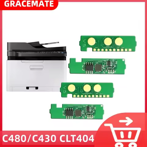 Toner Chip for Samsung CLT 404 Clt-404s SL-C430W SL-C432W SL-C433W SL-C480FW SL-C480W SLC482FW SL-C4