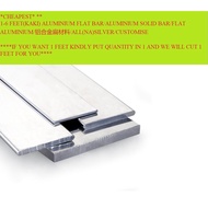 *CHEAPEST* **1-6 FEET(KAKI) ALUMINIUM FLAT BAR/ALUMINIUM SOLID BAR/FLAT ALUMINIUM/铝合金扁材料/ALL(NA)SILV