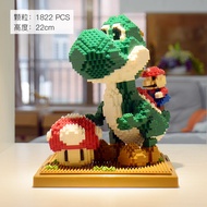 HC 9020 Yoshi Mario Mario Building Blocks Assembling Toys Classic Game Dinosaur Shape Yoshi block B9