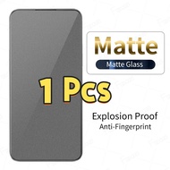 3 Pcs 9H Frosted Matte Anti fingerprints Tempered Glass For Vivo Y02 Y03 Y15 Y33 Y51 t a s Y16 Y3s Y