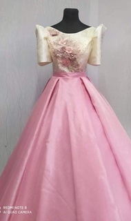 Filipiniana dress:longgown(1piece)