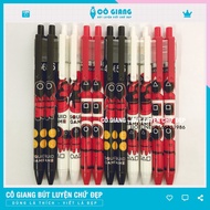 Squid game ballpoint pen, cute blue and black ink ballpoint pen, 0.5mm nib