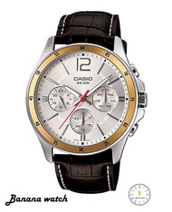 นาฬิกาข้อมือผู้ชาย สายหนัง Casio รุ่น MTP-1374L-7 แท้