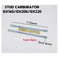CARBURETOR STUD CARBURETOR BOLT GX160 GX200 GX220
