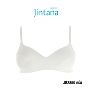 Jintana เสื้อชั้นใน (ไม่เสริมโครง) รุ่น Basic Bra รหัส JB2850 สีขาว