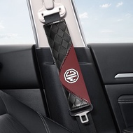 22.5cm x 6cm Universal Comfortable Napa Leather Auto Seatbelt Shoulder Cover for MG HS ZR TF MG5 MG 