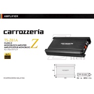 CARROZZERIA Z SERIES 1 CHANNEL MONOBLOCK POWER AMPLIFIER TS-Z81A 100% ORIGINAL.