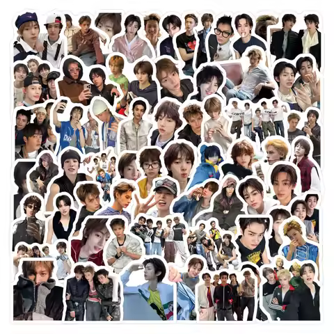 104pcs New CORTIS Stickers Waterproof Diy Decorative Stickers For Laptop Fridge Skateboard Suitcase 