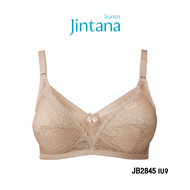 Jintana เสื้อชั้นใน (ไม่เสริมโครง) รุ่น Basic Bra รหัส JB2845 สีเบจ