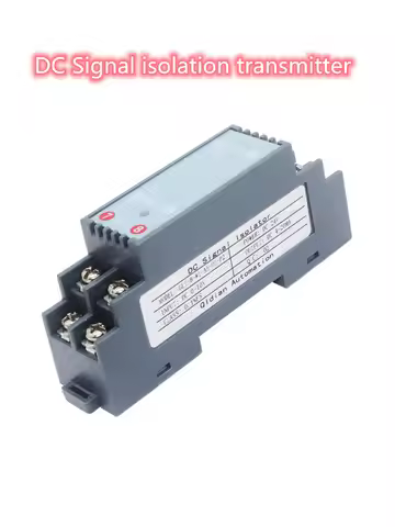 DC signal converter 4-20mA 0-10V 0-20mA 50mA 75mV Signal transmitter Current Voltage Transducer DC24