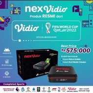 Nex Vidio Android Box Receiver Smart TV Digital Nex Parabola Premium