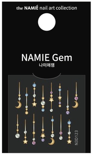 SS23【專業用】NAMIE Gem 美甲裝飾藝術貼紙 3D 123