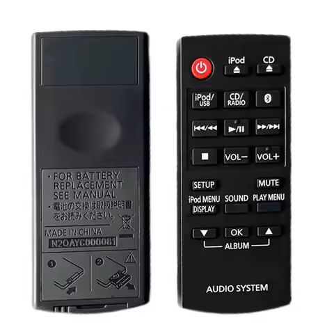 N2QAYC000081 For Panasonic Audio System Remote control N2QAYC000082 N2QAYB000945 949 SC-HC38DBEBS SC