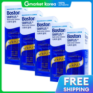 Bausch & Lomb | น้ำยาทำความสะอาดคอนแทคเลนส์ Bausch + Lomb Boston Simplus แบบอเนกประสงค์ 120 มล. x 5
